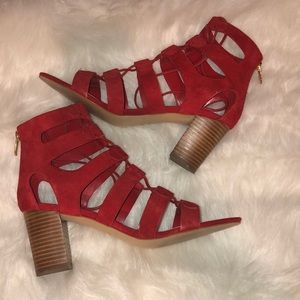 🔥Hot Red Marc Fisher sandals🔥
